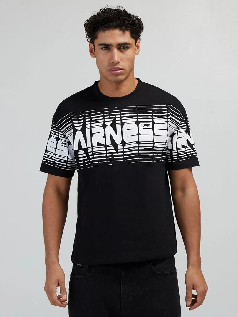 TEE SHIRT OVERSIZE AMERIGO Airness Noir