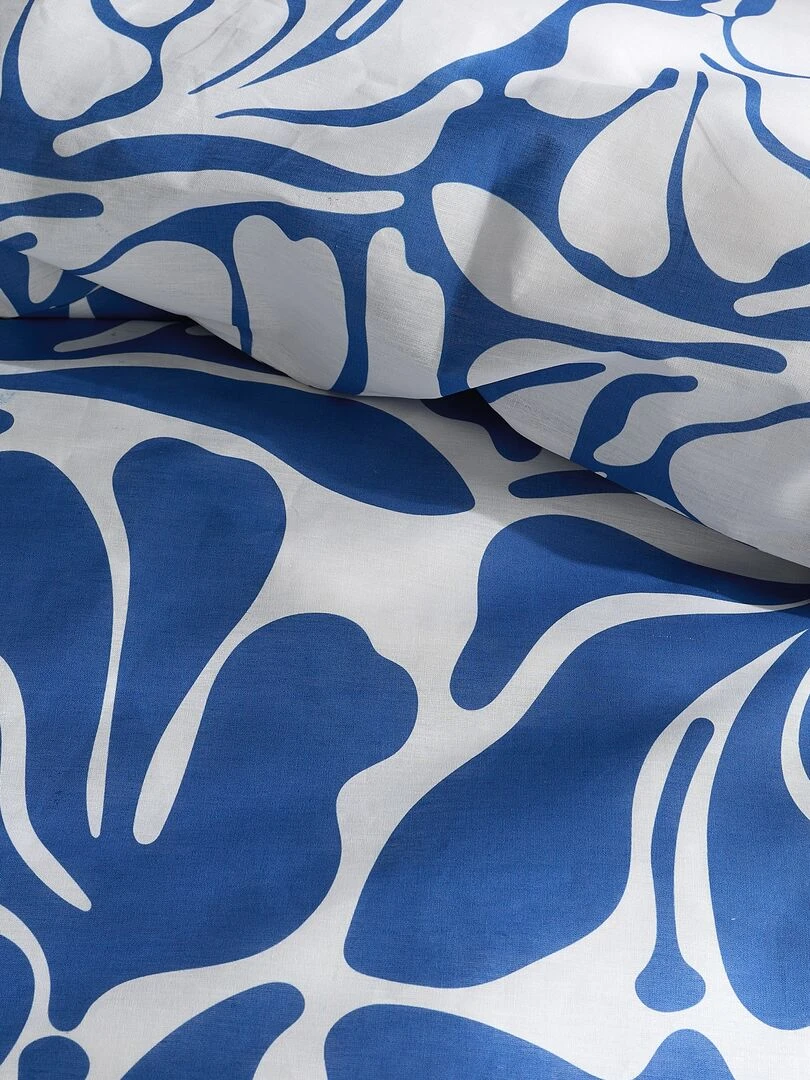 Parure de lit   2 personnes   Bleu