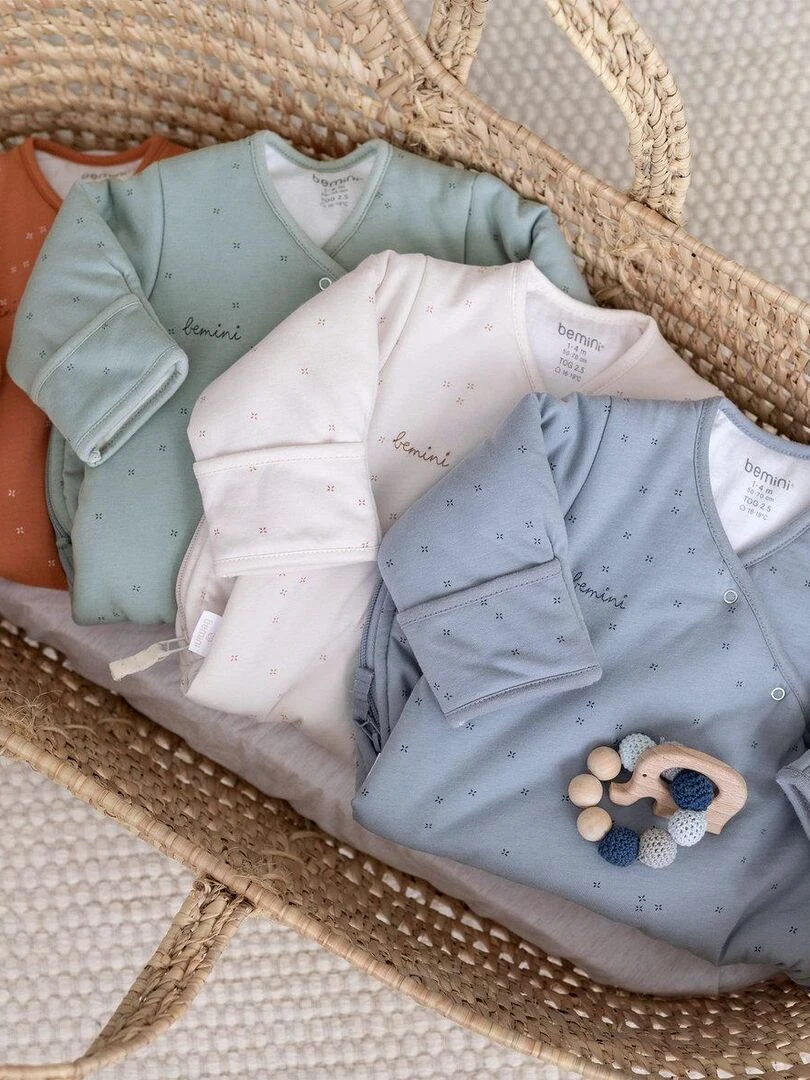Bemini Gigoteuse 1 4 mois Pady jersey + jersey tog 3   Vert sapin