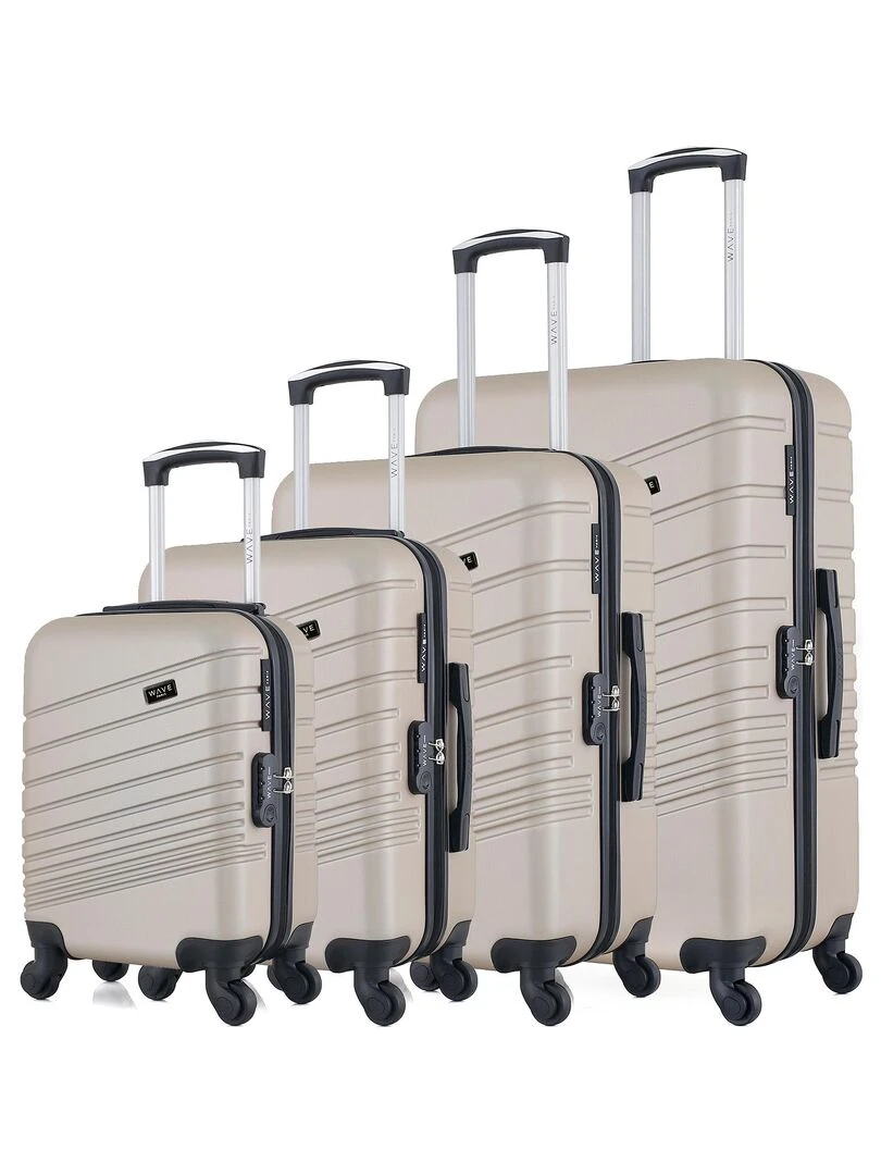 WAVE PARIS SET DE 4 TIGRE M Beige