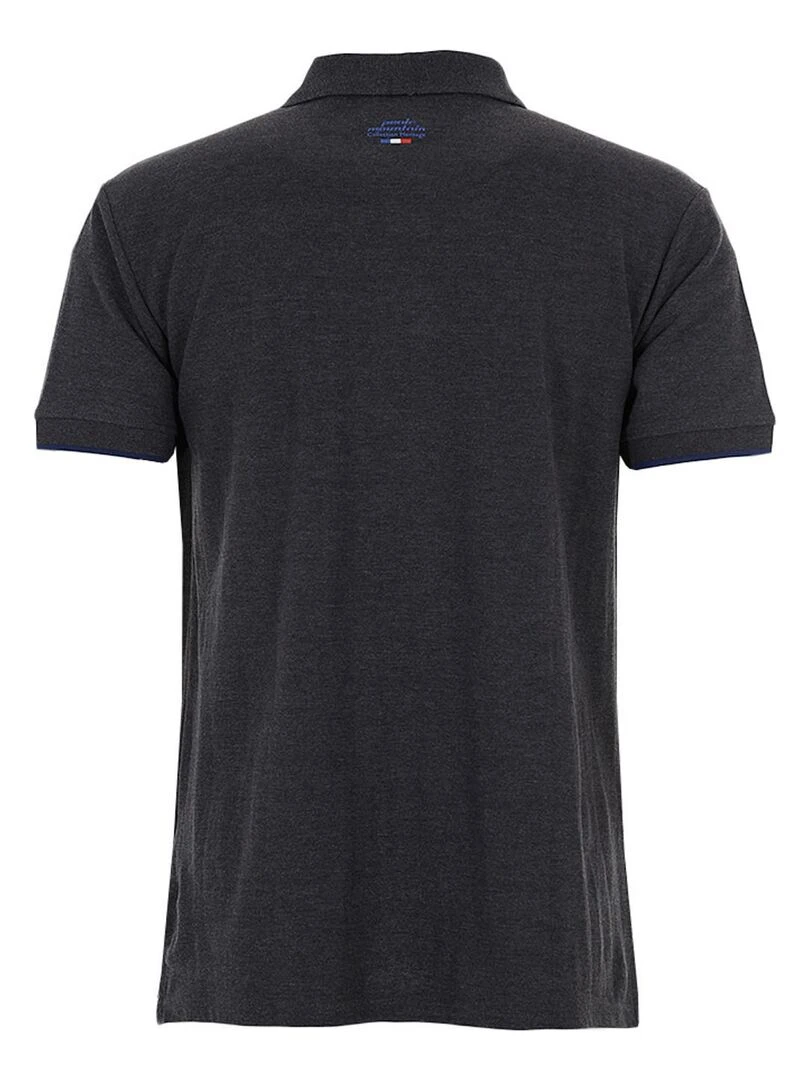 Polo manches courtes homme COROC PEAK MOUNTAIN Gris