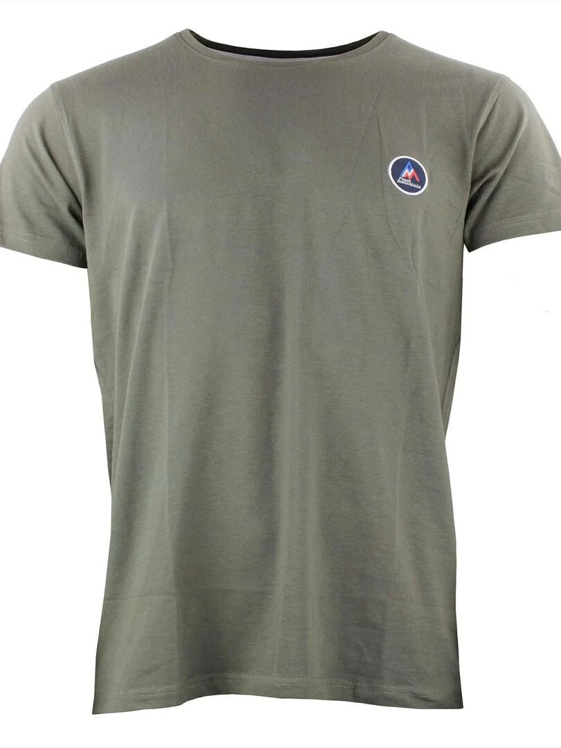 T shirt manches courtes homme CODA PEAK MOUNTAIN Kaki