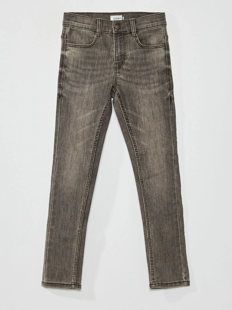 Jean skinny Gris