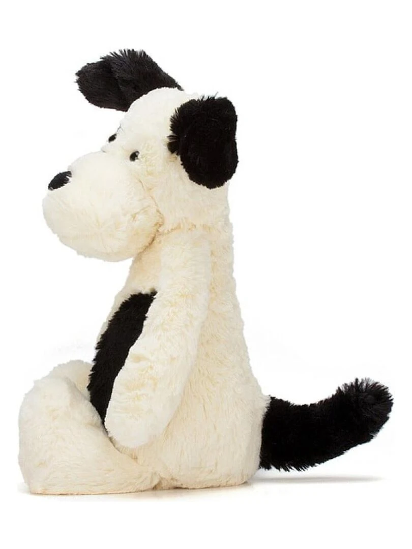 Bashful Black & Cream Puppy Original   Blanc