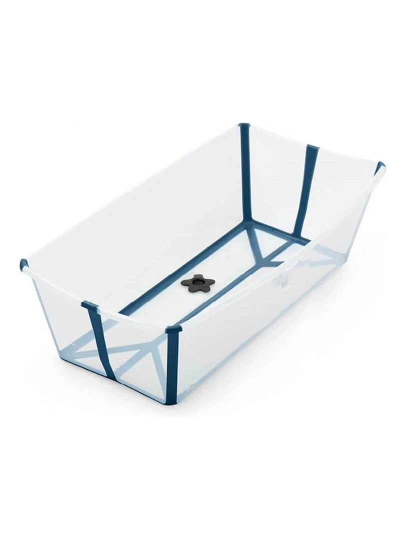 Baignoire pliante Flexi Bath® XL grande taille transparent bleu (Transparent Blue) Bleu