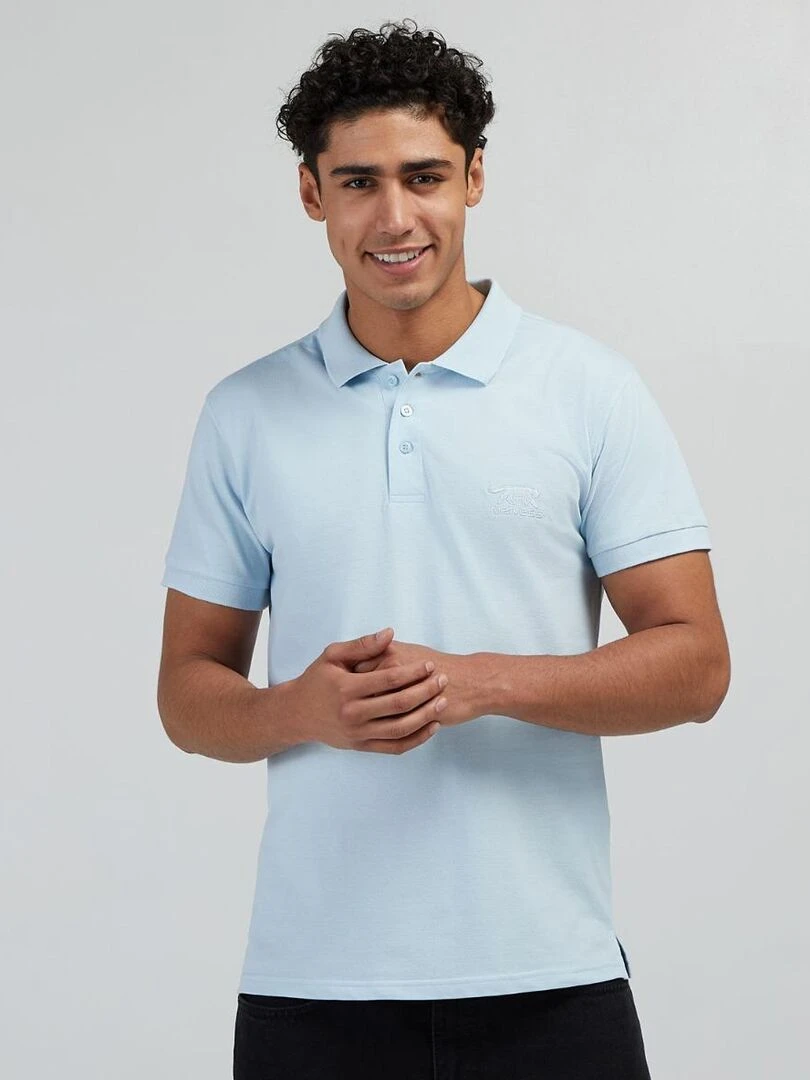 POLO PREDATOR Airness Bleu clair