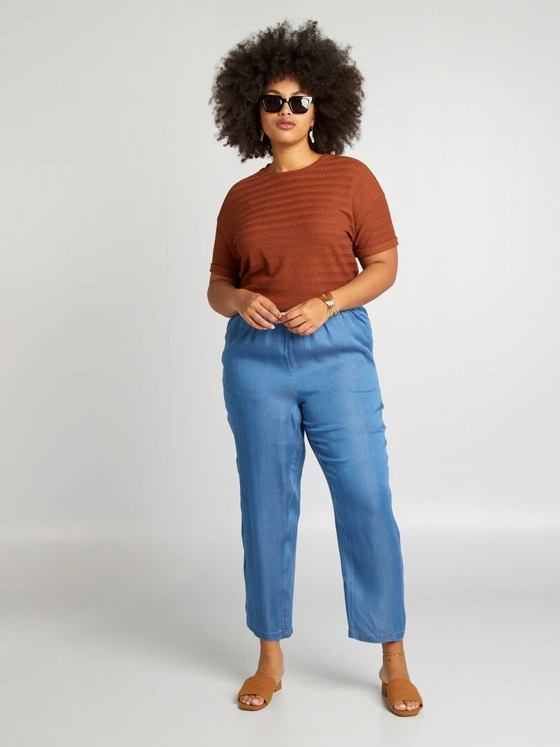 Pantalon léger Bleu