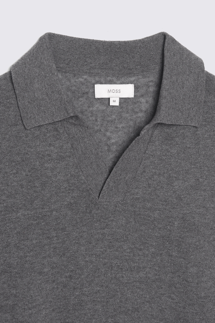 Linen Blend Light Sage Skipper Polo   Buy Online at Moss