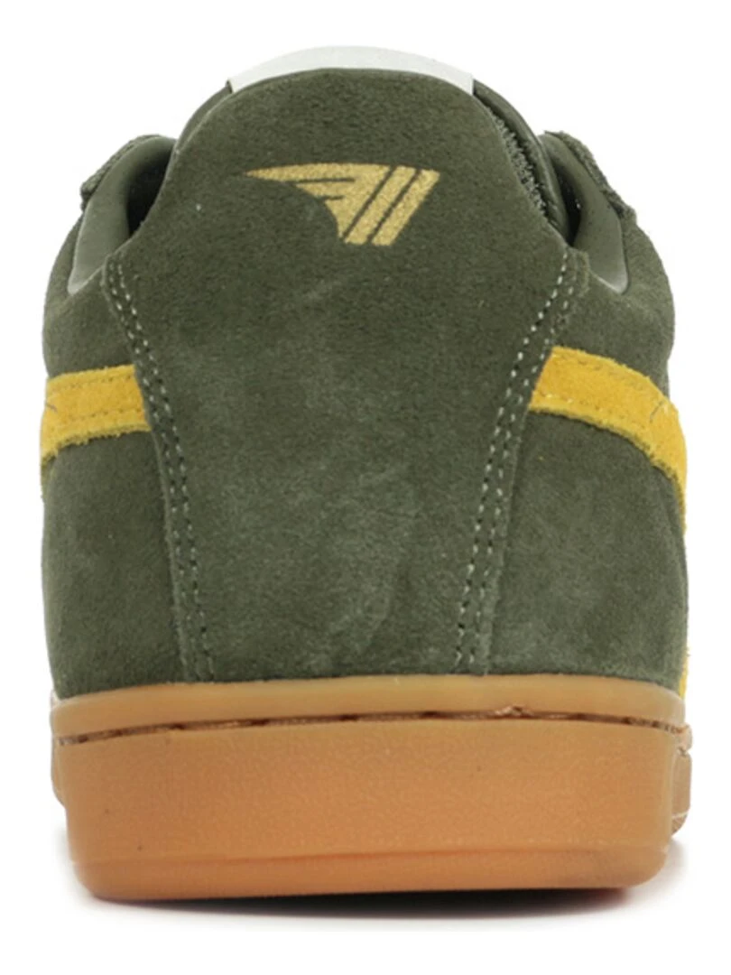 Baskets Gola Equipe Suede   Vert olive