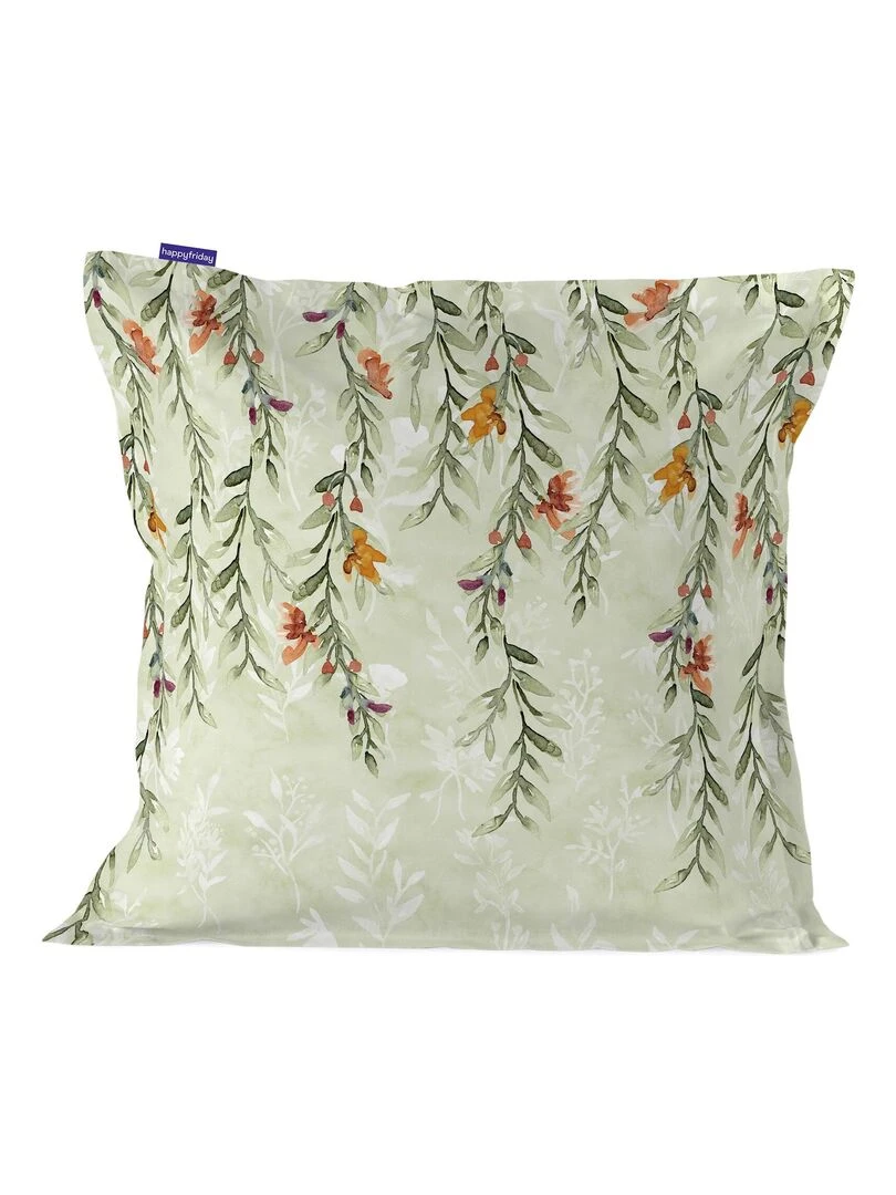 Housse de coussin Dancing "Happyfriday"   Blanc