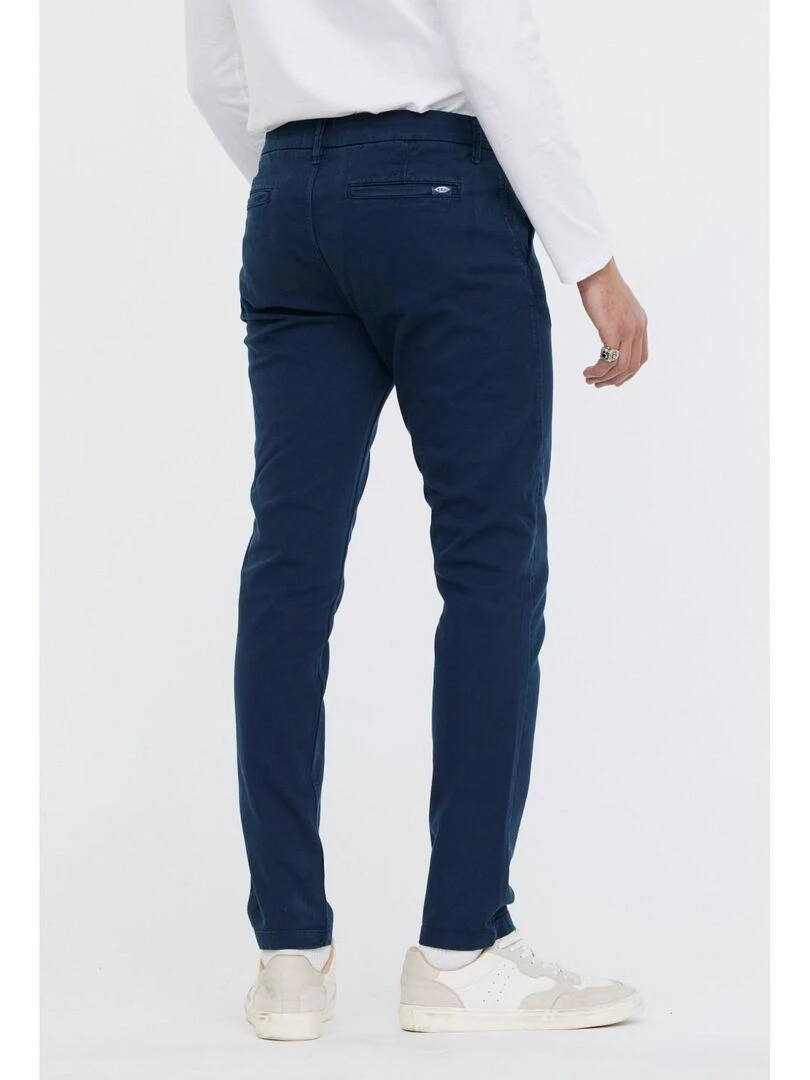 Lee Cooper   Pantalon coton slim NEILS   Bleu marine