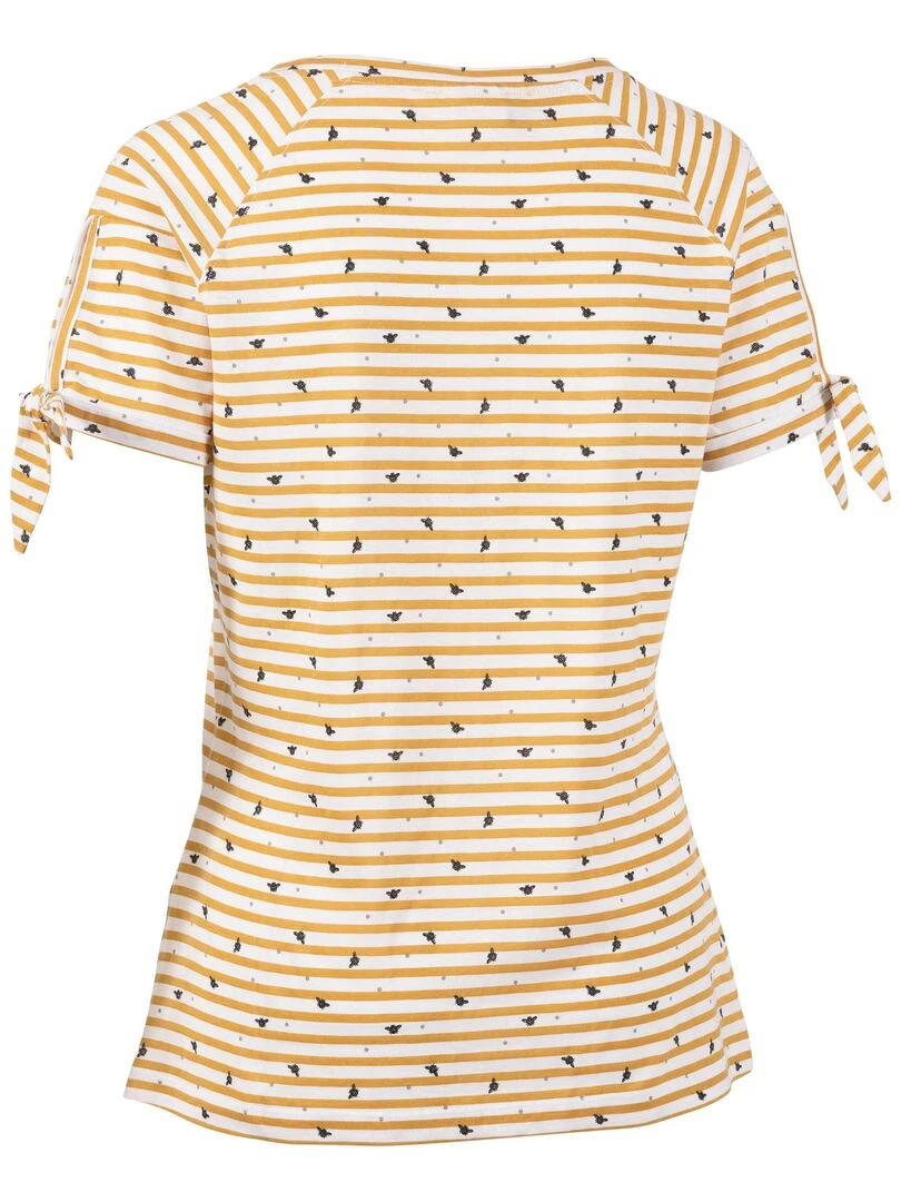 Trespass T shirt imprimé PENELOPE Jaune foncé