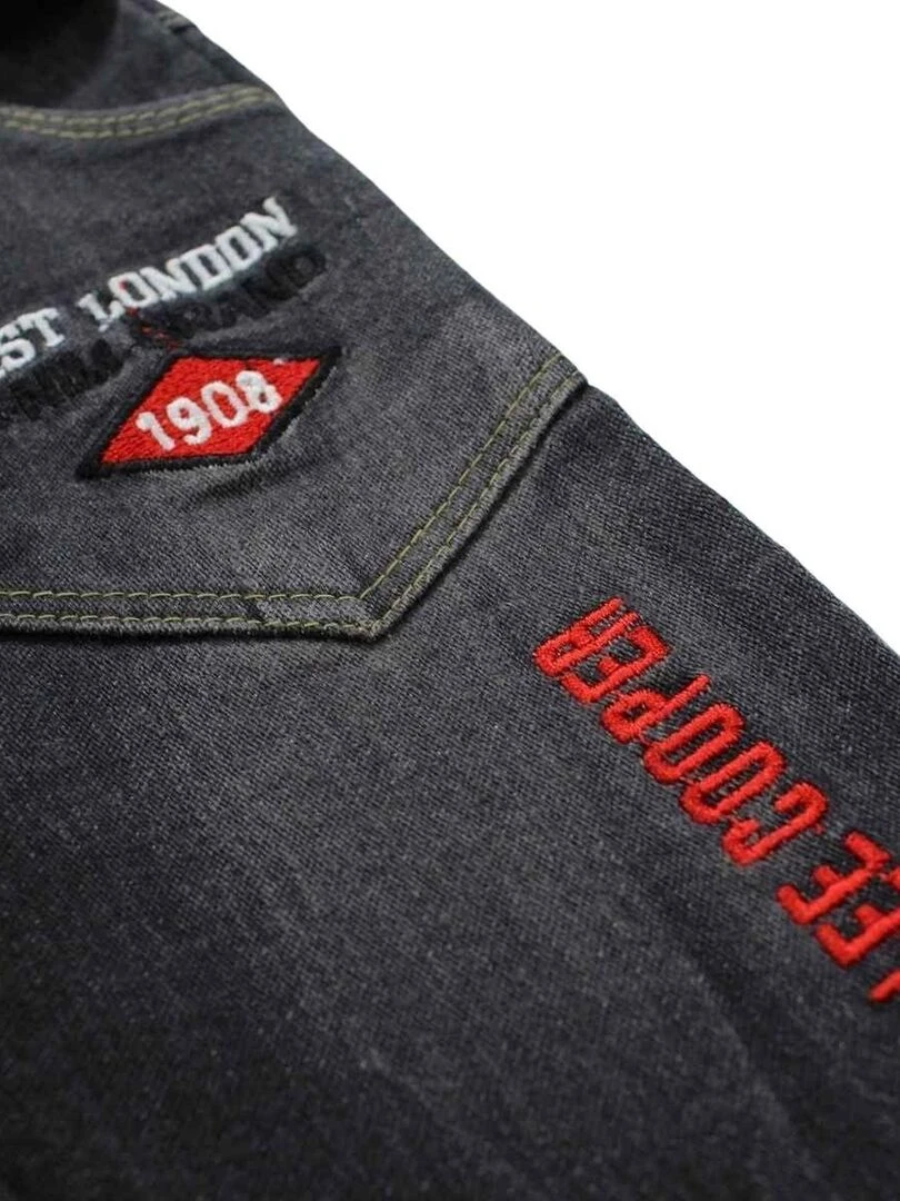 Lee Cooper   Ensemble ​​Sweat pantalon bébé garçon Imprimé Logo   Gris