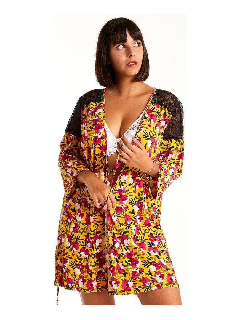 Kimono SHAKER   Pomm'Poire   Jaune