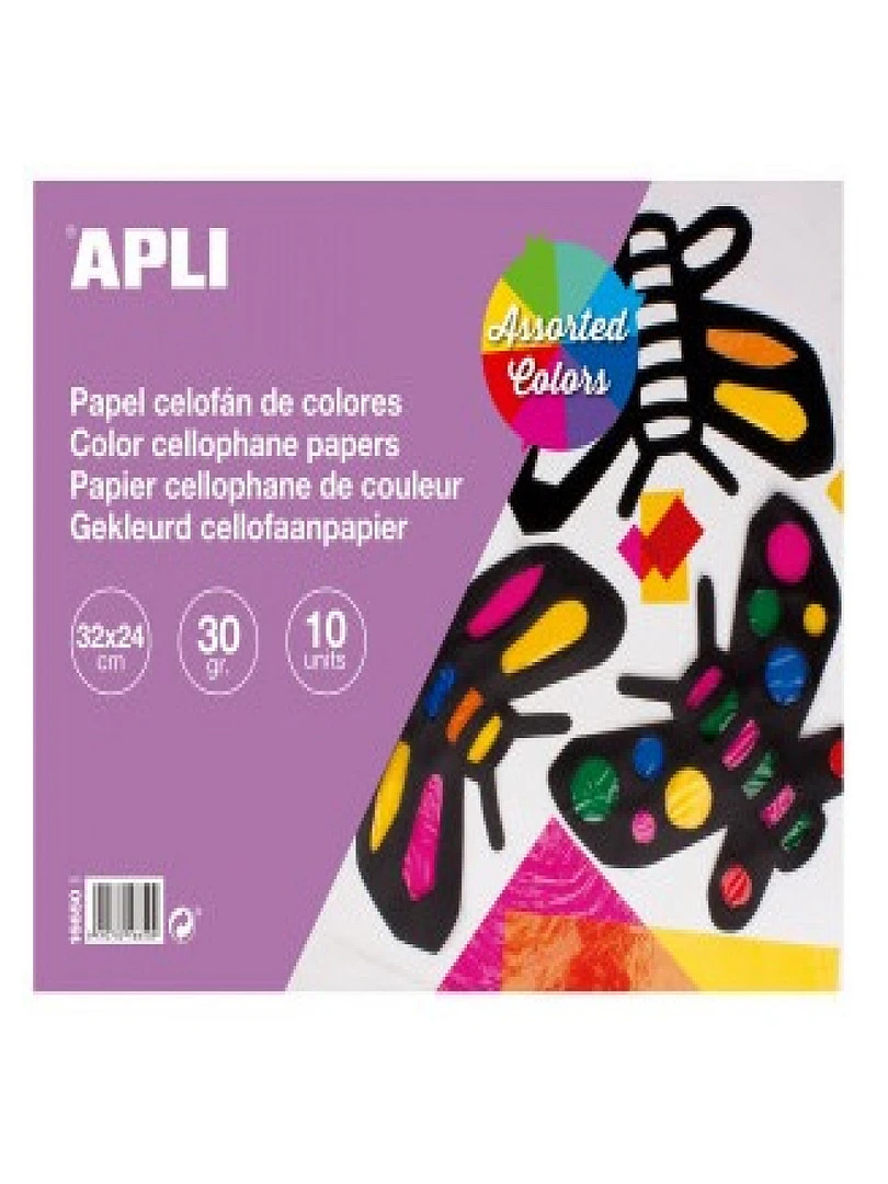 Bloc Papier Cellophane 32x24cm N/A