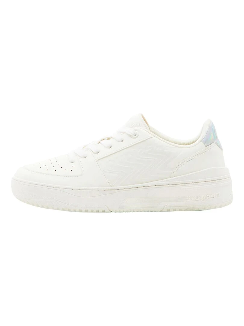 Basket à Lacets Desigual Metro Color Blanc