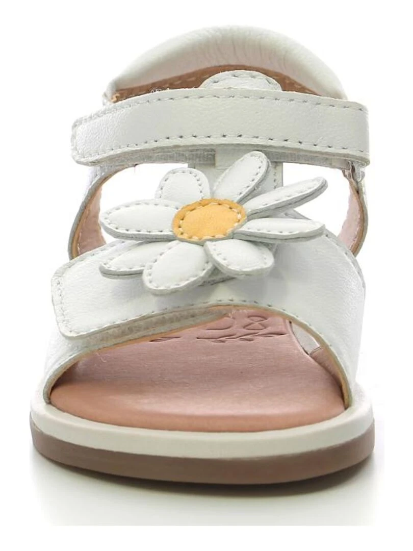 Sandales Cuir Paritt   Blanc