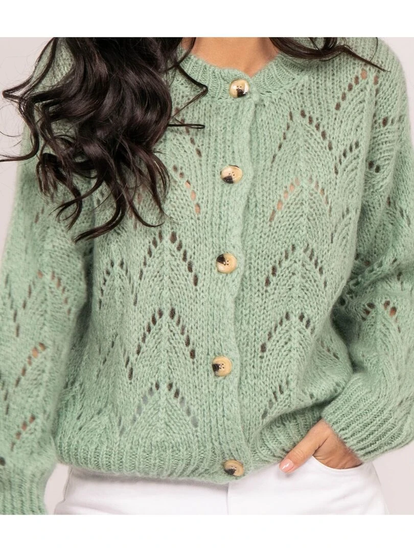 Gilet KAMILIA   Vert