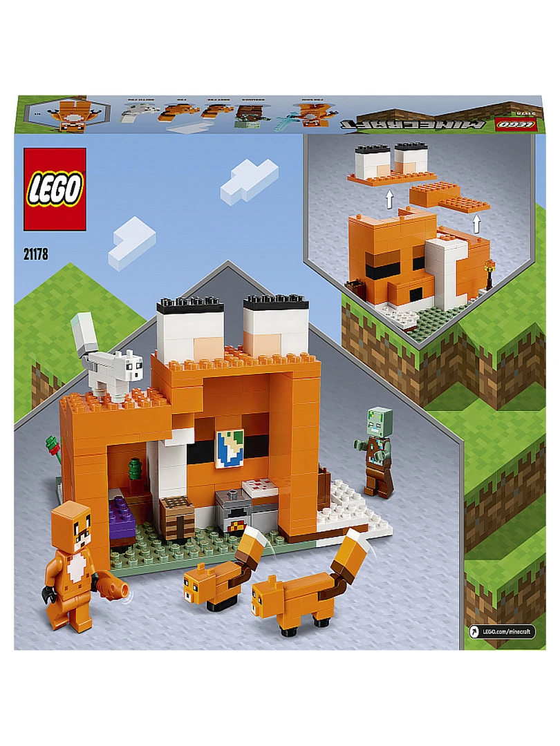 21178 Le Refuge Du renard 'minecraft'   N/A