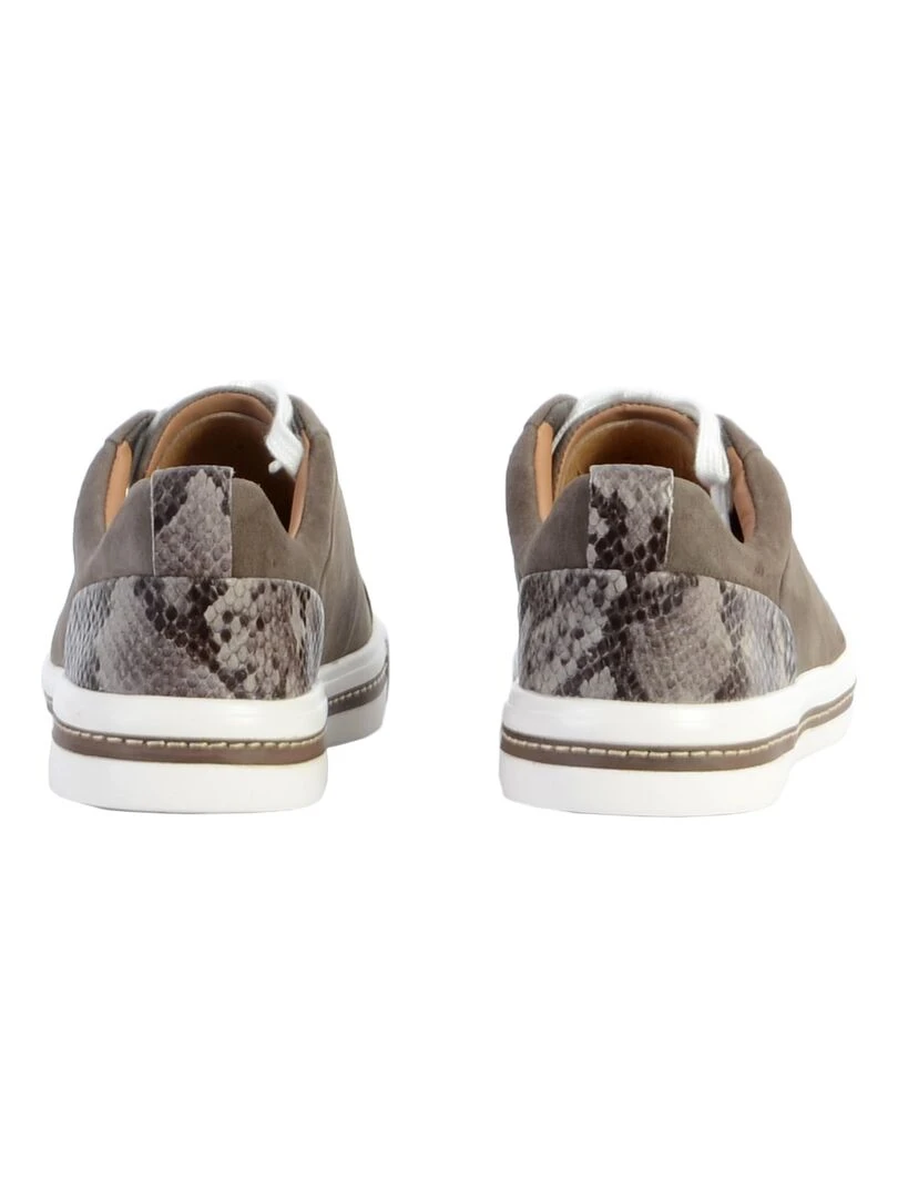 Basket Clarks Un Maui Lace   Gris