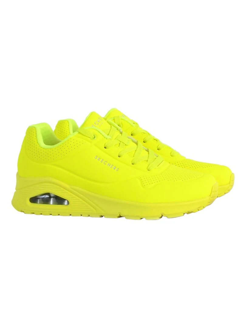 Basket Skechers Night Shades   Jaune