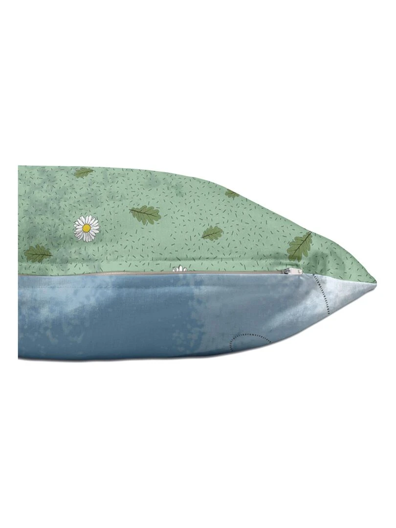 Housse de coussin Le printemps "Happyfriday"   Blanc