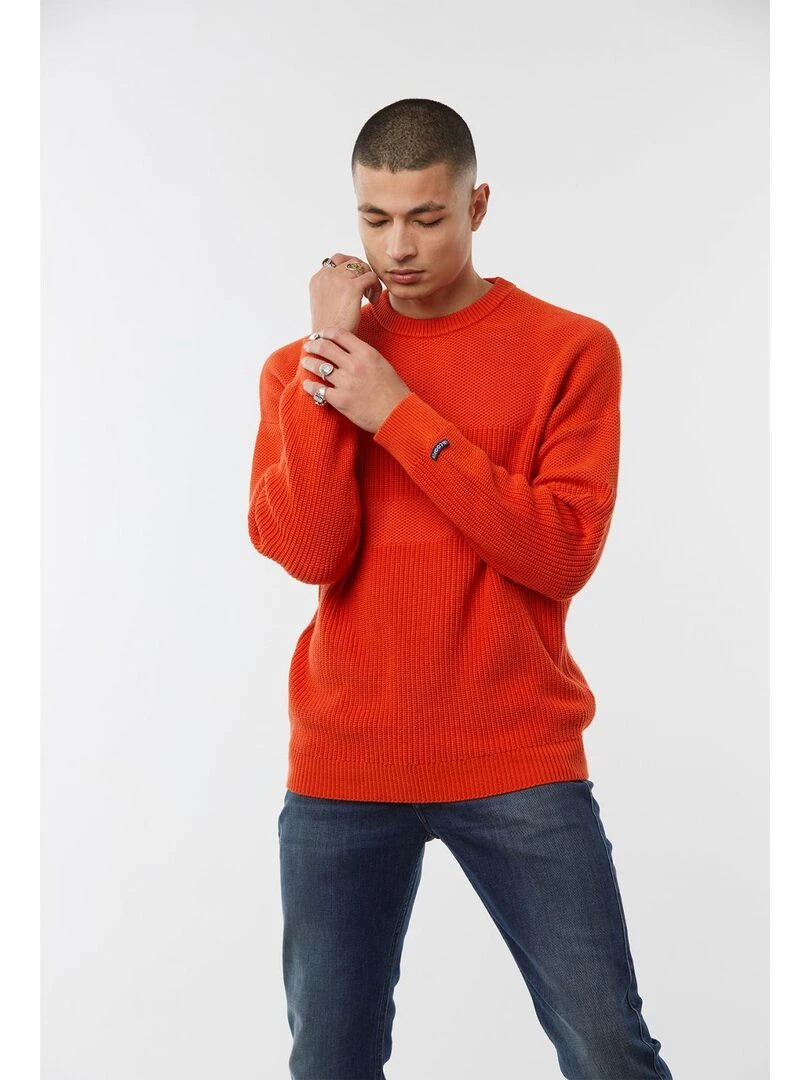 Lee Cooper Pull coton CARTEX Orange