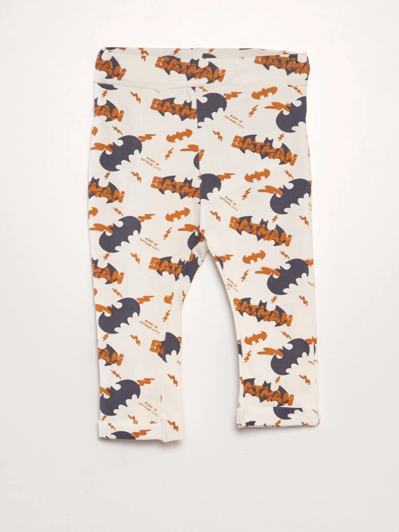 Ensemble 'Batman' sweat + legging   2 pièces   Orange
