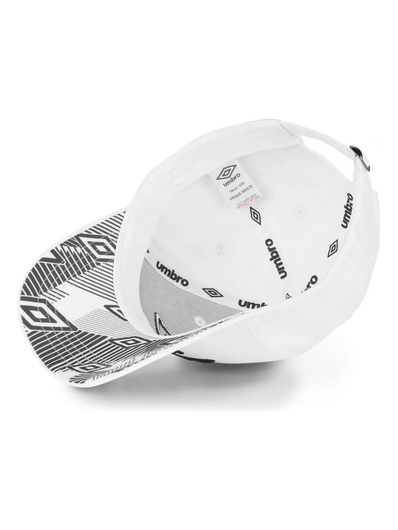Casquette en coton baseball Log Umbro   Blanc