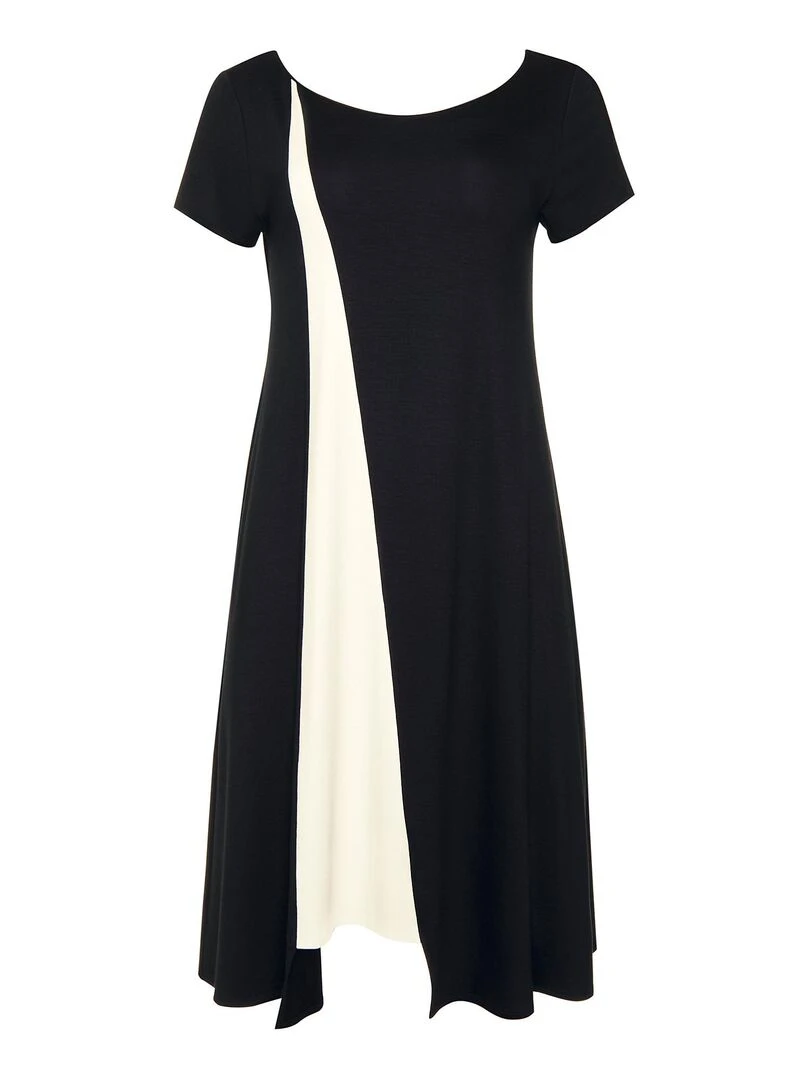 Robe estivale manches courtes Guaraja noir   Noir