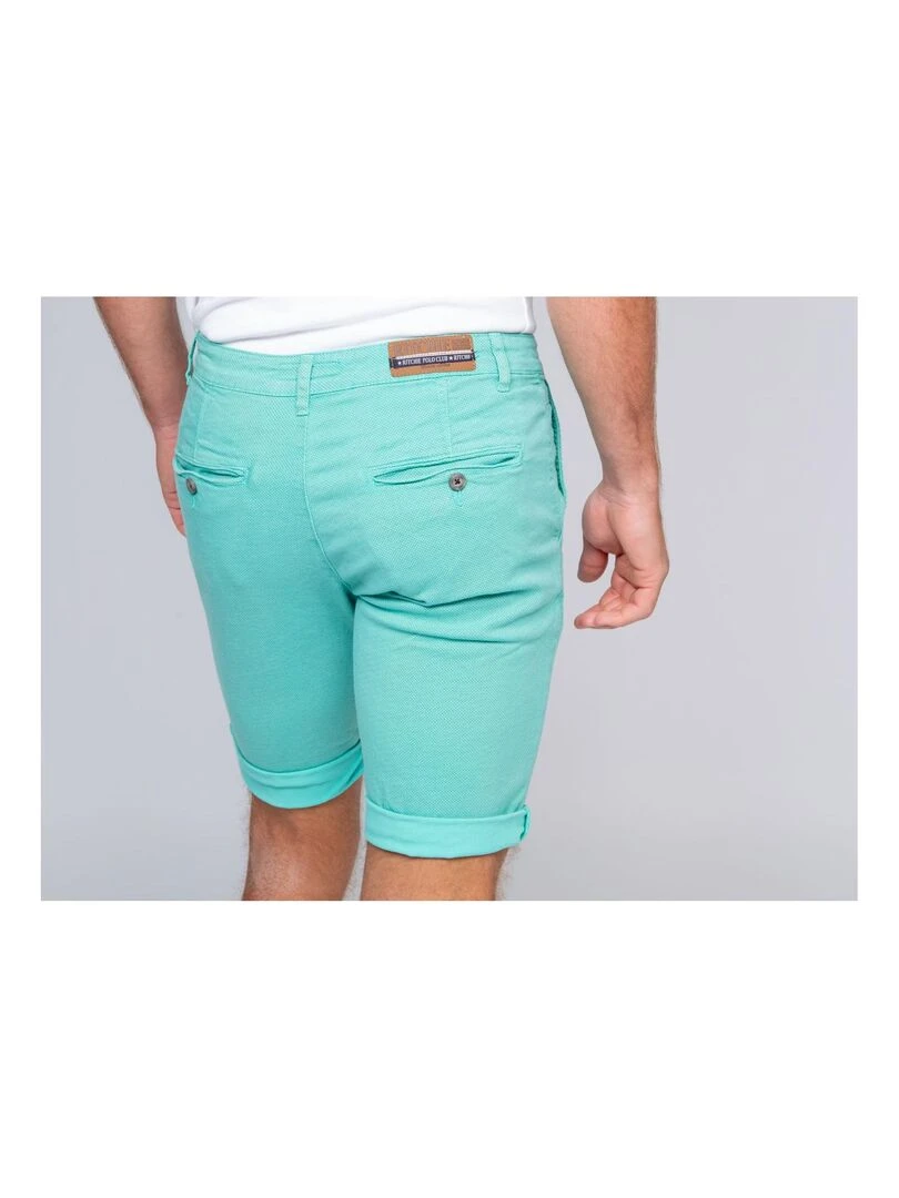Bermuda chino BODELTA   Vert d'eau
