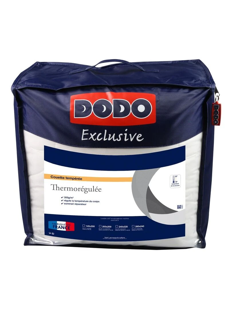 DODO   Couette Thermorégulée Tempérée   Blanc