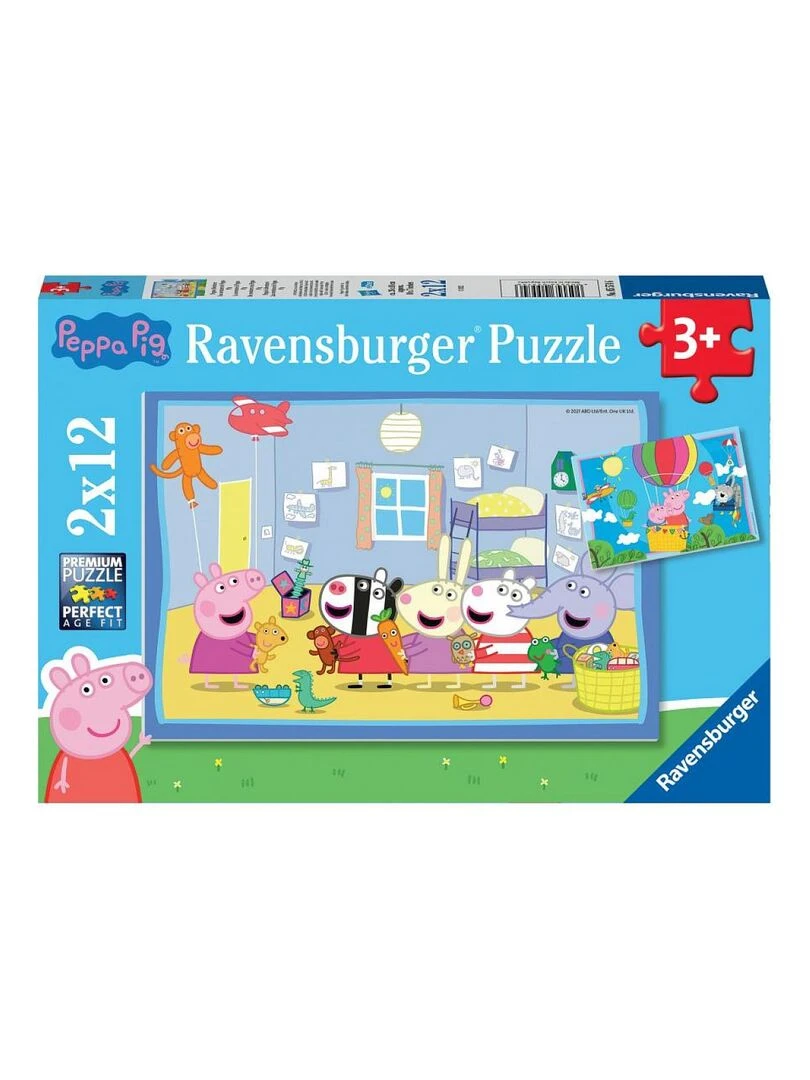 Puzzles 2x12 p les aventures de peppa pig N/A