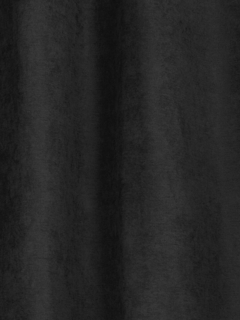 Rideau anti froid doublé polaire   Bleu ardoise