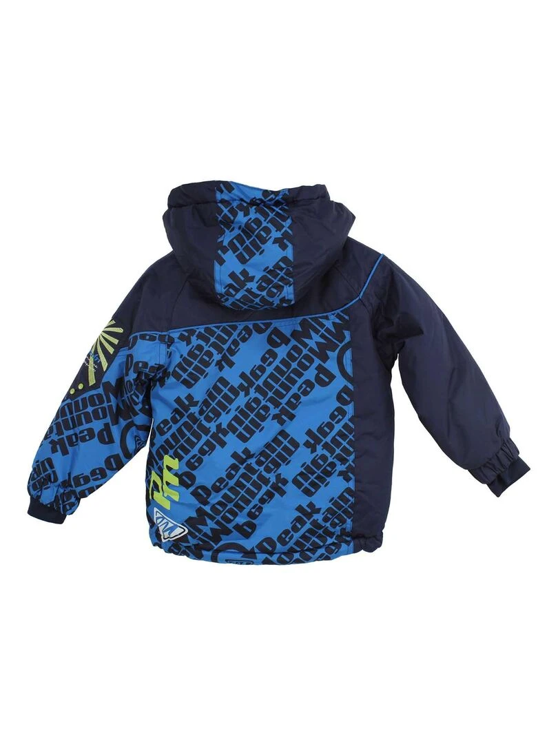 Ensemble de ski garçon ESLALOM PEAK MOUNTAIN Noir Bleu marine Bleu