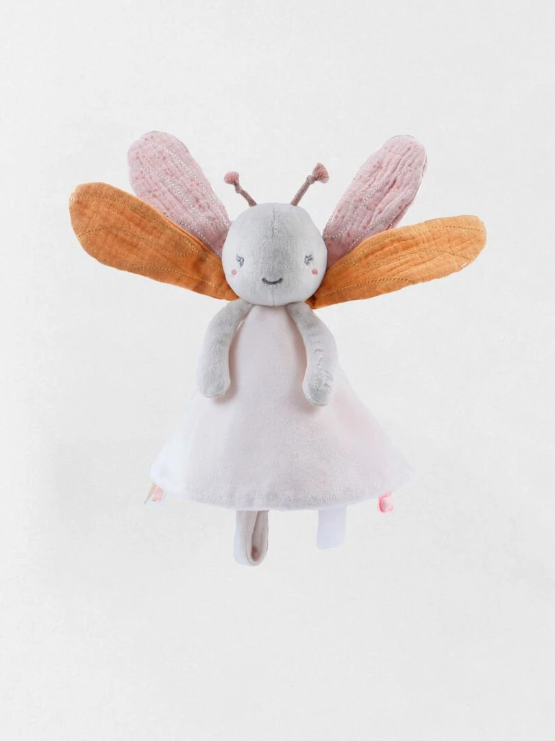 Doudou Anna en Veloudoux Gris