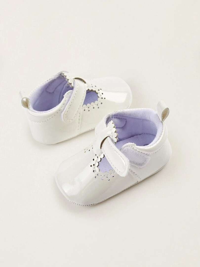 Chaussures Classiques pour Nouveau Né  ATLANTIC COMPANY   Blanc