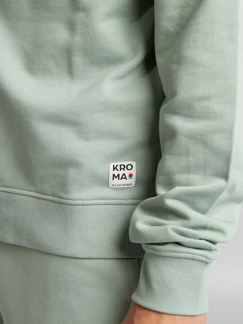Sweat en molleton   Vert