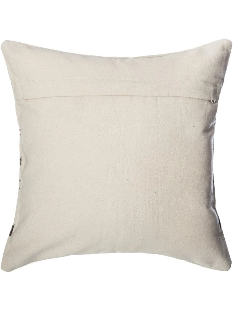 Housse de coussin 40x40 gris etnik gold Multicolore
