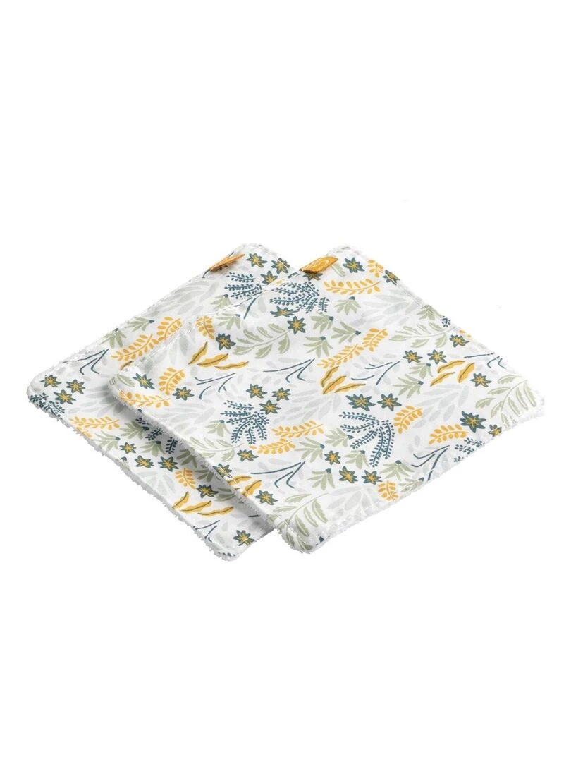 Trousse de toilette + 6 carrés éponge Promenons nous   Gris