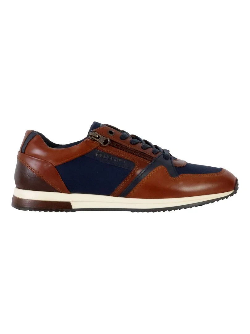 Basket Cuir Redskins Ludic 2 Marron