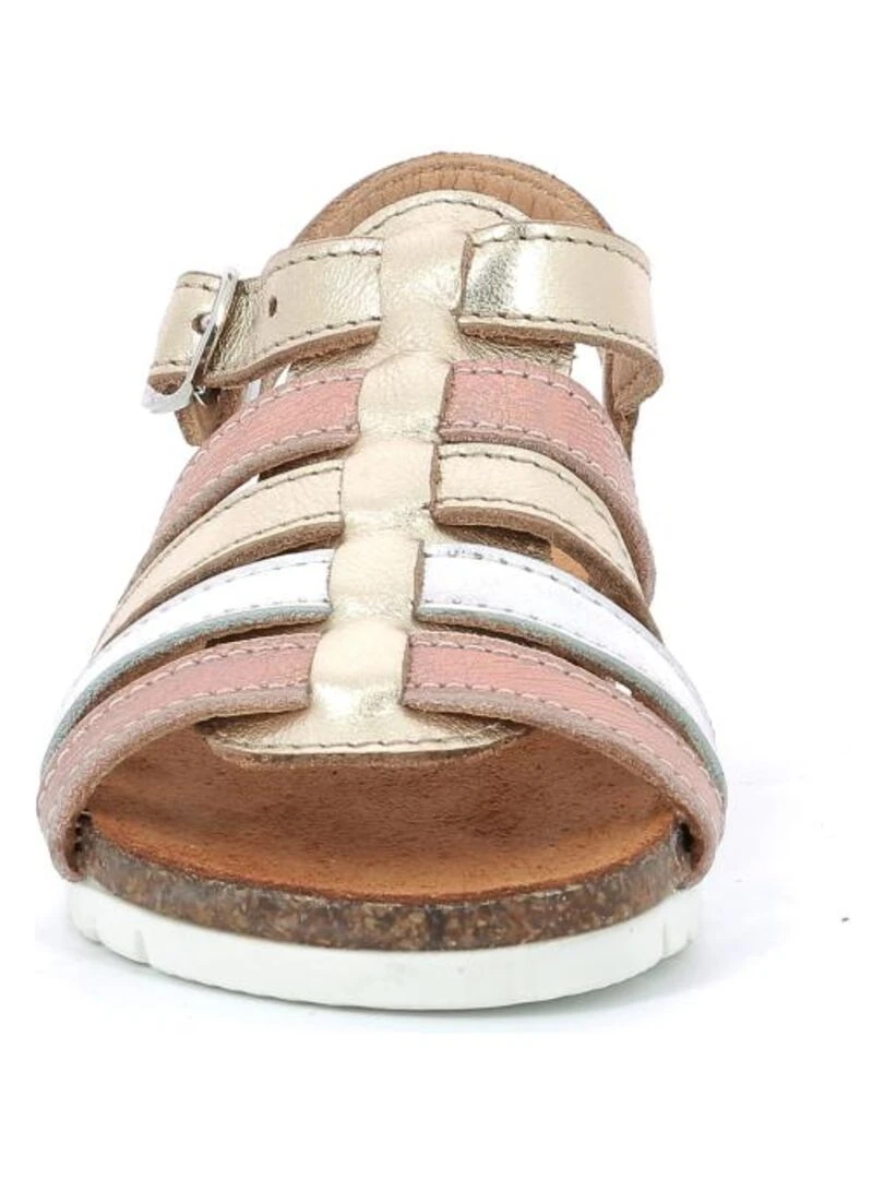 Sandales Cuir Banwa   Doré/or