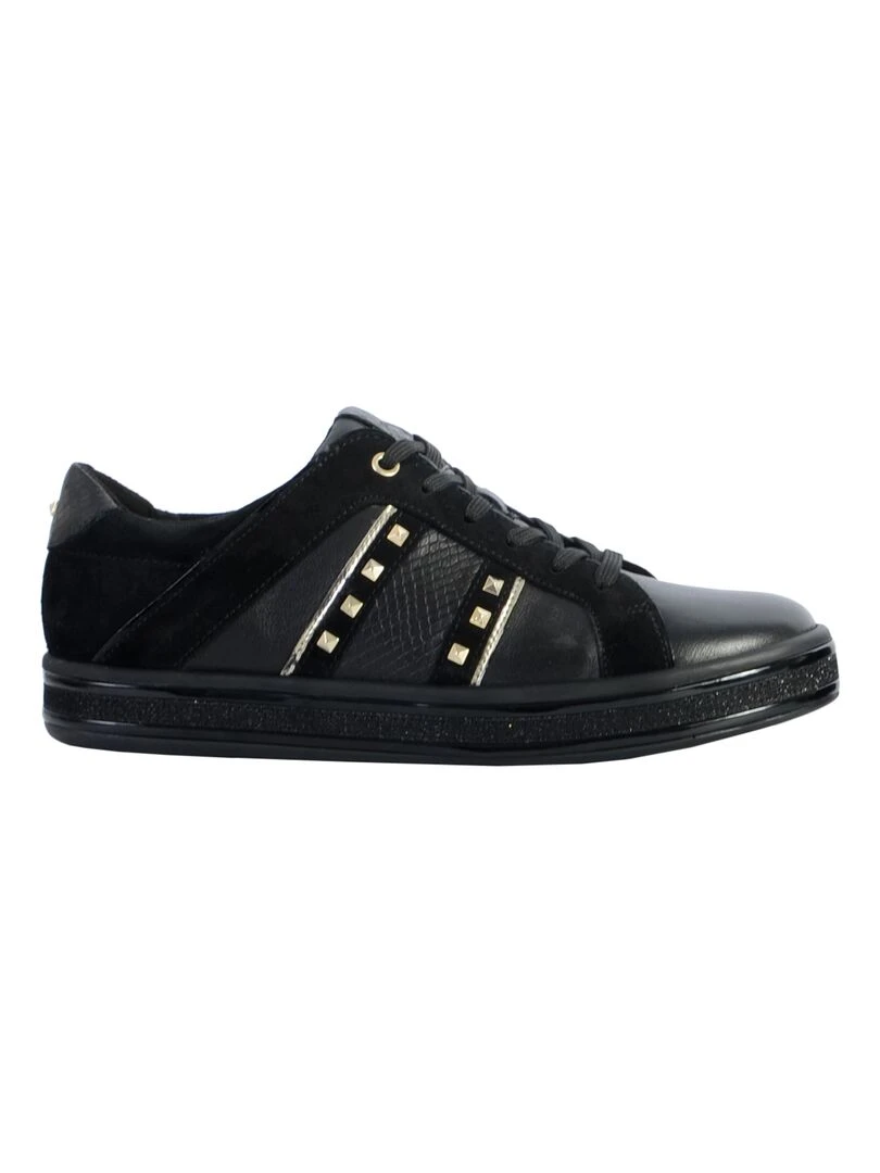 Basket Cuir Geox Leelu D16FFC Noir