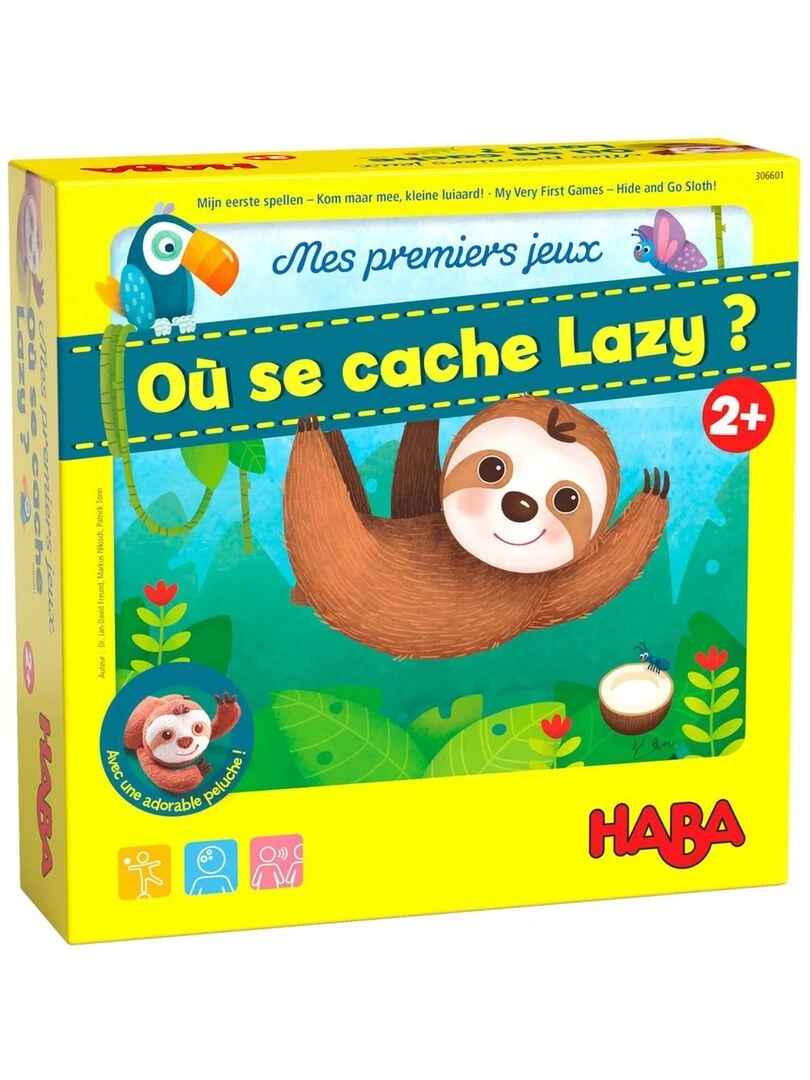 Jeu de société Où se cache Lazy ? N/A