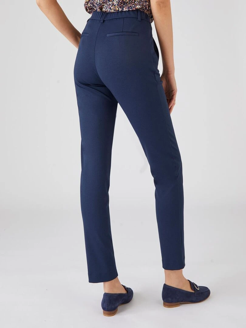 Pantalon maille milano   Damart   Bleu marine