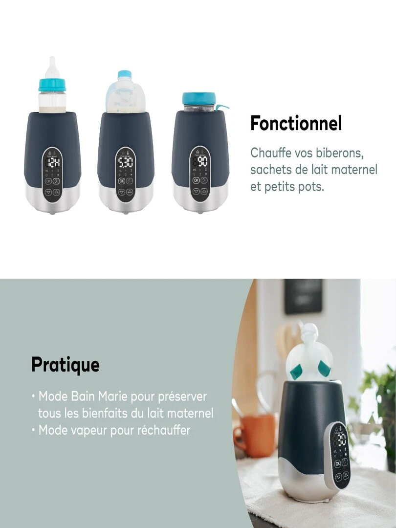 Chauffe Biberon Nutrismart Babymoov   Gris