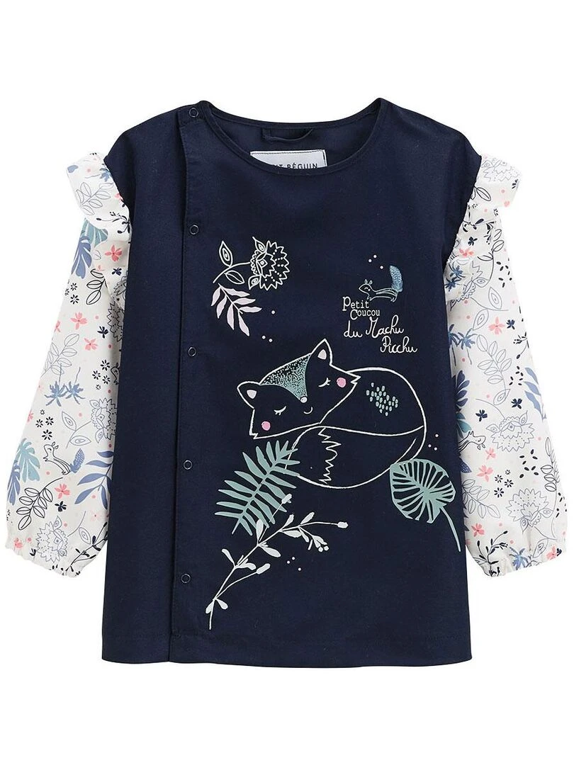 Tablier enfant Machu Picchu Bleu