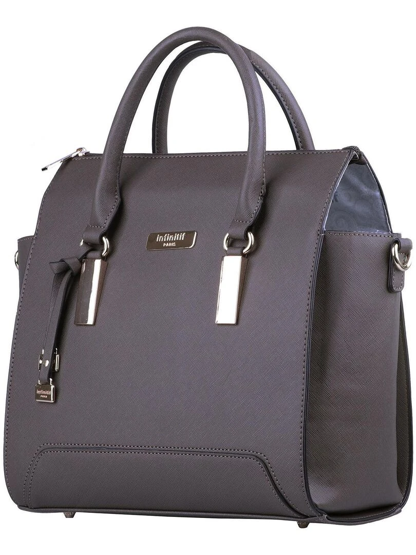 INFINITIF SAC A MAIN MAUVE Gris