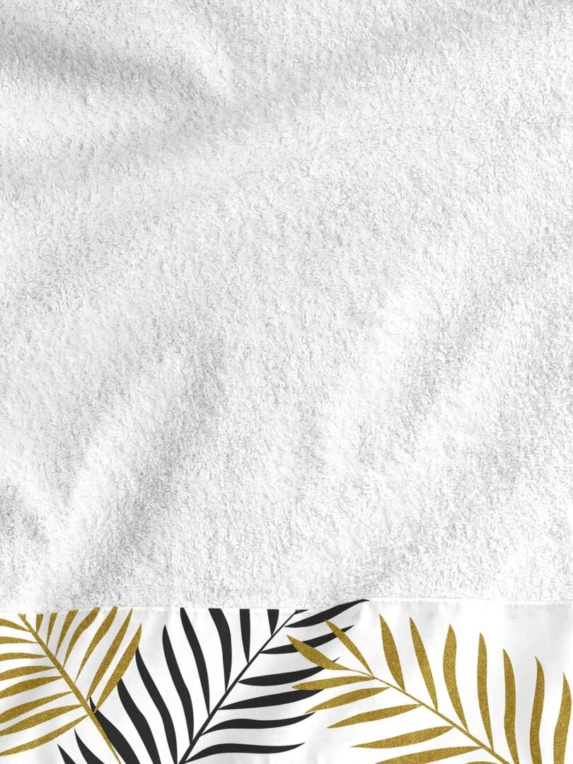 Lot de serviettes Foliage "Happyfriday"   Blanc
