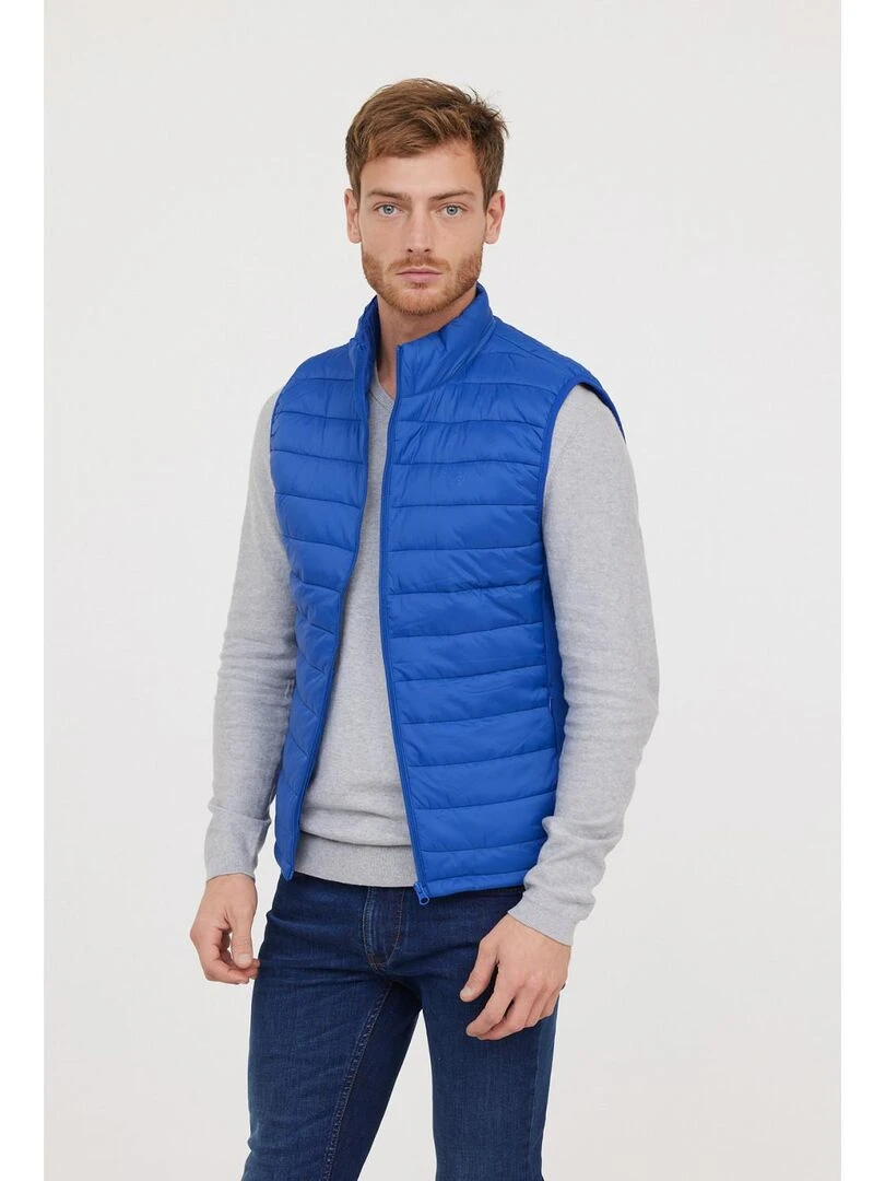 Lee Cooper Doudoune sans manches nylon regular FONILE Bleu
